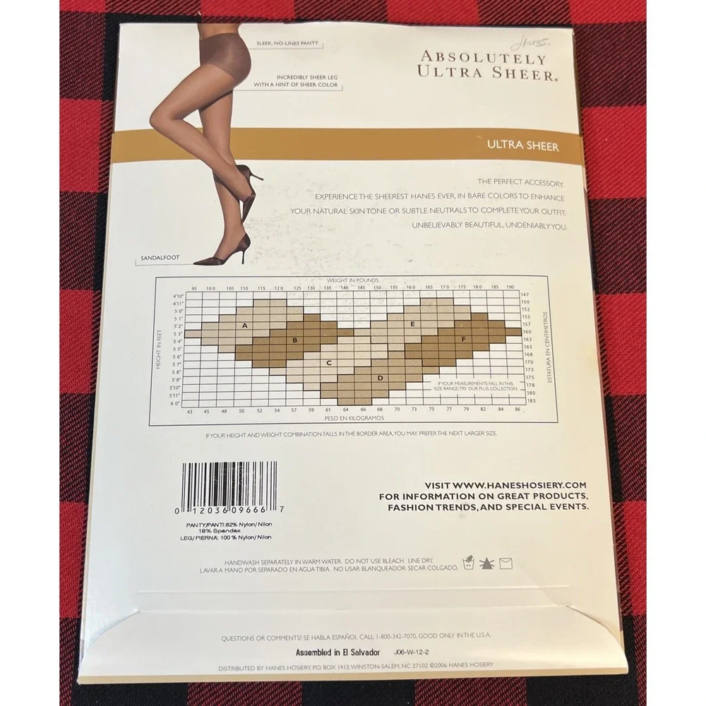 Hanes Absolutely‎ Ultra Sheer Control Top Sandalfoot Sz C Pantyhose 707 Pearl